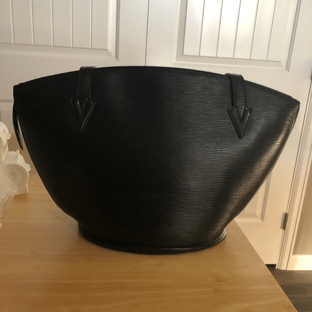 Louis Vuitton Black Epi Saint Jacques Bucket Bag
